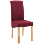 Dining chairs 2 units of red fabric by , dining chairs - Ref: Foro24-249035, Price: 107,10 €, Discount: %