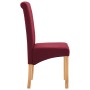 Dining chairs 2 units of red fabric by , dining chairs - Ref: Foro24-249035, Price: 107,10 €, Discount: %