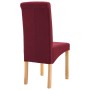 Dining chairs 2 units of red fabric by , dining chairs - Ref: Foro24-249035, Price: 107,10 €, Discount: %