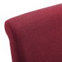 Dining chairs 2 units of red fabric by , dining chairs - Ref: Foro24-249035, Price: 107,10 €, Discount: %