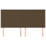 Headboards 4 units of dark brown fabric 90x5x78/88 cm by , Headboards and footboards - Ref: Foro24-3116069, Price: 121,99 €, ...