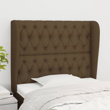 Headboard with light gray fabric ears 103x23x118/128 cm by , Headboards and footboards - Ref: Foro24-3118285, Price: 98,77 €,...