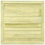 Puerta de valla de madera de pino impregnada 100x100 cm de vidaXL, Puertas de jardín - Ref: Foro24-45333, Precio: 78,96 €, De...