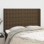 Headboard with light gray fabric ears 147x16x118/128 cm by , Headboards and footboards - Ref: Foro24-3120015, Price: 107,07 €...