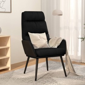 Sillón de relax de tela negro de , Sillones - Ref: Foro24-341125, Precio: 121,99 €, Descuento: %