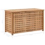 Trunk for dirty clothes solid walnut wood 77.5x37.5x46.5 cm by vidaXL, Laundry baskets - Ref: Foro24-247602, Price: 100,38 €,...