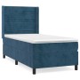 Box spring bed with dark blue velvet mattress 80x200 cm by , Beds and slatted bases - Ref: Foro24-3132709, Price: 331,69 €, D...