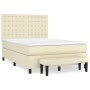 Cama box spring con colchón cuero sintético crema 140x200cm de , Camas y somieres - Ref: Foro24-3137667, Precio: 529,42 €, De...