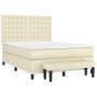 Cama box spring con colchón cuero sintético crema 140x200cm de , Camas y somieres - Ref: Foro24-3137667, Precio: 529,42 €, De...