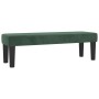 Cama box spring con colchón terciopelo verde oscuro 140x190 cm | Foro24 | Onlineshop
