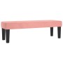 Cama box spring con colchón terciopelo rosa 160x200 cm de , Camas y somieres - Ref: Foro24-3137916, Precio: 576,57 €, Descuen...