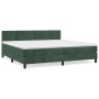 Boxspringbett mit dunkelgrüner Samtmatratze 200x200 cm von , Betten und Lattenroste - Ref: Foro24-3141206, Preis: 600,21 €, R...