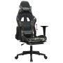 Gaming chair with footrest black camouflage synthetic leather by , Gaming chairs - Ref: Foro24-3143710, Price: 118,62 €, Disc...