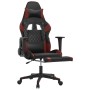 Gaming chair with footrest synthetic leather black red red by , Gaming chairs - Ref: Foro24-3143771, Price: 136,99 €, Discoun...