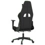 Gaming chair with footrest black green synthetic leather by , Gaming chairs - Ref: Foro24-3143767, Price: 145,49 €, Discount: %