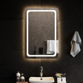 Espejo de baño con LED 60x90 cm de , Espejos - Ref: Foro24-3154099, Precio: 90,99 €, Descuento: %