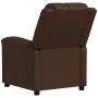 Brown Faux Leather Recliner by , Armchairs - Ref: Foro24-342365, Price: 234,99 €, Discount: %