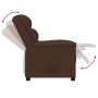 Brown Faux Leather Recliner by , Armchairs - Ref: Foro24-342365, Price: 234,99 €, Discount: %