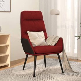 Sillón de relax de tela rojo tinto de , Sillones - Ref: Foro24-341127, Precio: 114,99 €, Descuento: %