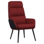 Sillón de relax de tela rojo tinto de , Sillones - Ref: Foro24-341127, Precio: 114,19 €, Descuento: %