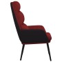 Sillón de relax de tela rojo tinto de , Sillones - Ref: Foro24-341127, Precio: 114,19 €, Descuento: %