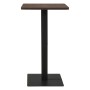 Dark ash bistro table 60x60x107 cm by , Kitchen and dining tables - Ref: Foro24-321925, Price: 116,99 €, Discount: %