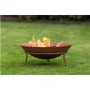 RedFire Brasero Tulsa de acero color óxido de RedFire, Chimeneas - Ref: Foro24-423889, Precio: 69,18 €, Descuento: %