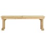 Impregnated pine wood garden bench 140 cm by , garden benches - Ref: Foro24-44899, Price: 90,99 €, Discount: %