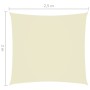 Rectangular sail awning Oxford fabric cream color 2x2.5 m by , Umbrellas - Ref: Foro24-135199, Price: 25,97 €, Discount: %