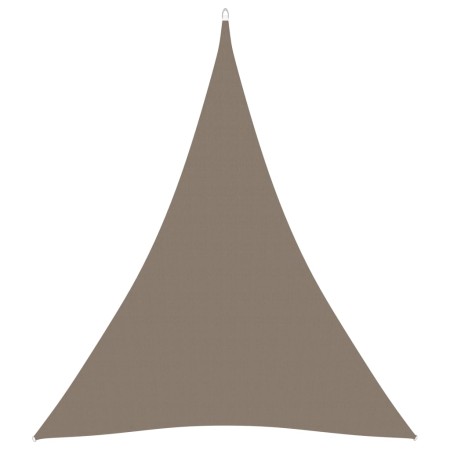 Triangular sail awning taupe gray Oxford fabric 5x7x7 m by , Umbrellas - Ref: Foro24-135457, Price: 59,99 €, Discount: %