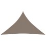 Triangular sail awning taupe gray Oxford fabric 5x7x7 m by , Umbrellas - Ref: Foro24-135457, Price: 59,99 €, Discount: %