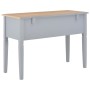 Gray wooden desk 109.5x45x77.5 cm by , Desks - Ref: Foro24-280070, Price: 271,99 €, Discount: %