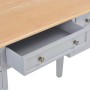 Gray wooden desk 109.5x45x77.5 cm by , Desks - Ref: Foro24-280070, Price: 271,99 €, Discount: %