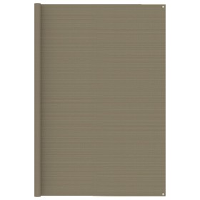 Taupe gray tent mat 250x400 cm by , Tent Accessories - Ref: Foro24-310743, Price: 29,46 €, Discount: %