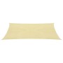 Beige HDPE sail awning 160 g/m² 2.5x4.5 m by , Umbrellas - Ref: Foro24-311125, Price: 30,99 €, Discount: %