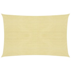 Toldo de vela beige HDPE 160 g/m² 3,5x4,5 m de , Sombrillas - Ref: Foro24-311131, Precio: 52,99 €, Descuento: %