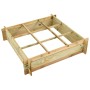 Impregnated wood flower bed 90x90x20 cm by , Pots and planters - Ref: Foro24-41914, Price: 33,99 €, Discount: %