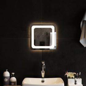 Bathroom mirror with LED 30x30 cm by , Mirrors - Ref: Foro24-151775, Price: 32,99 €, Discount: %