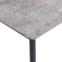 Gray MDF dining table 140x70x75 cm by , Kitchen and dining tables - Ref: Foro24-281571, Price: 179,99 €, Discount: %