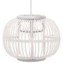 White willow pendant lamp 40 W 30x22 cm globe E27 by , Lamps - Ref: Foro24-289569, Price: 37,99 €, Discount: %