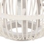 White willow pendant lamp 40 W 30x22 cm globe E27 by , Lamps - Ref: Foro24-289569, Price: 37,99 €, Discount: %