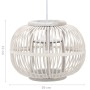 White willow pendant lamp 40 W 30x22 cm globe E27 by , Lamps - Ref: Foro24-289569, Price: 37,99 €, Discount: %