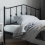 Black metal headboard 107 cm by , Headboards and footboards - Ref: Foro24-373819, Price: 21,59 €, Discount: %