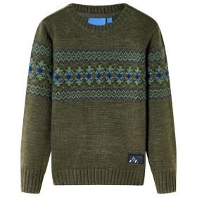 Khaki children's knitted sweater 92 by , Kids T-shirts - Ref: Foro24-14484, Price: 13,99 €, Discount: %