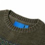 Khaki children's knitted sweater 92 by , Kids T-shirts - Ref: Foro24-14484, Price: 13,99 €, Discount: %