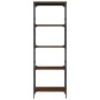 Bookcase with 5 shelves engineered wood brown oak 59x35x171cm by , Bookcases and shelves - Ref: Foro24-837626, Price: 68,99 €...