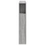 Cabecero LED madera ingeniería gris Sonoma 100x18,5x103,5 cm