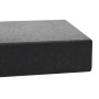 Black rectangular granite parasol base 25 kg by vidaXL, Umbrella bases - Ref: Foro24-45067, Price: 71,31 €, Discount: %