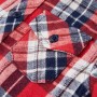 Red and navy blue children's checkered shirt 128 by , Kids T-shirts - Ref: Foro24-13172, Price: 12,99 €, Discount: %