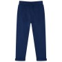 Pantalones infantiles con cordón azul marino 140